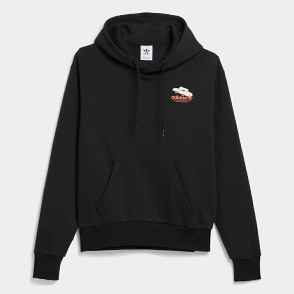 Adidas Mettz Mobbing Hoodie Skateboarding Artist Men's S Black HM9358 Painting - Picture 4 of 17